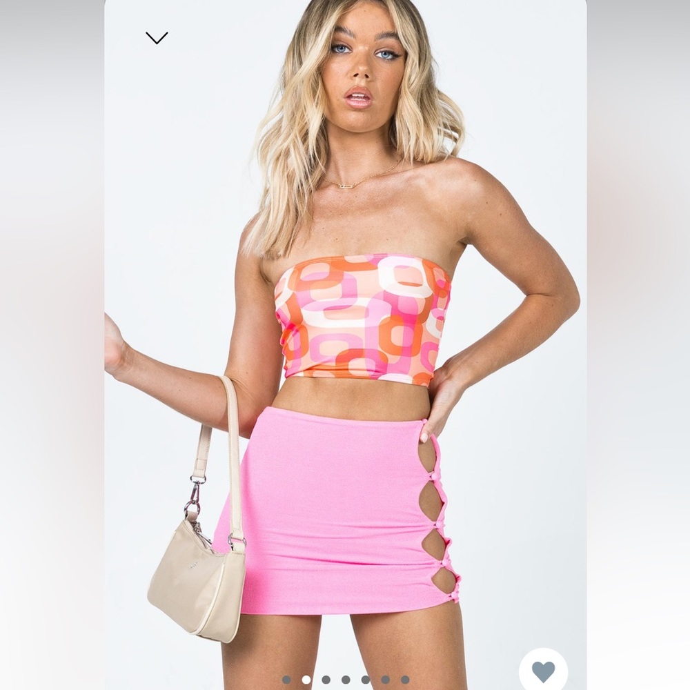 Princess Polly Jorde Knit Mini Skirt